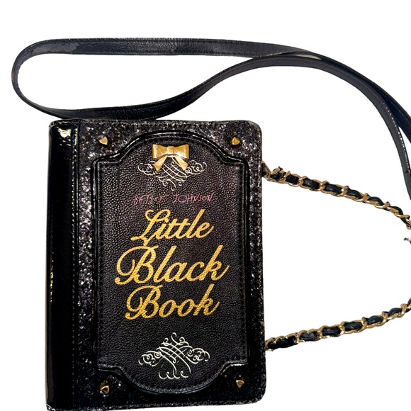 Betsey Johnson Handbags - Betsey Johnson KITSCH LITTLE BLACK BOOK CROSSBODY Bag